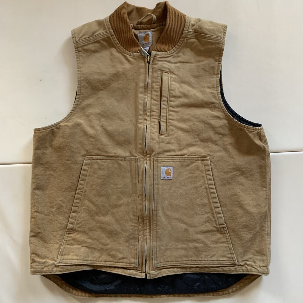 Carhartt Vest Jacket Sz L Large